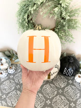 Load image into Gallery viewer, Fall Personalized Pumpkin Decor Set