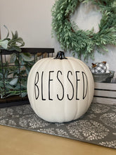 Load image into Gallery viewer, Farmhouse Fall and Halloween Pumpkin Decor