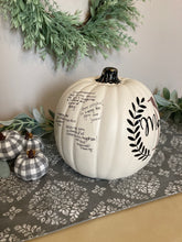 Load image into Gallery viewer, Fall Wedding Guestbook Pumpkin