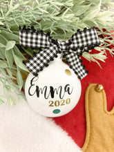 Load image into Gallery viewer, Personalized Christmas Holiday Ornament
