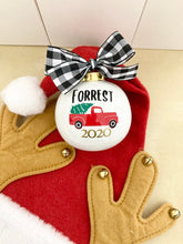 Load image into Gallery viewer, Personalized Christmas Truck Ornament
